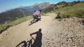 Wir fahrn von Chatel nach Champery