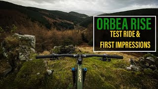Orbea Rise 2021 E-Mtb Test Ride + First...