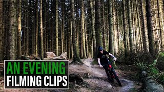 Evening Hour In My Local Woods -  Kinneil MTB Vlog