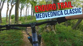 MTB sa vrha Sljemena - Enduro staza