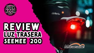 REVIEW   | LUZ TRASERA MAGICSHINE SEEMEE 200