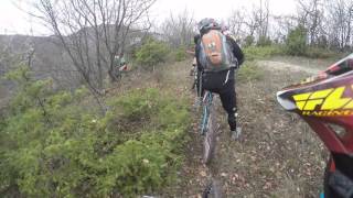 Corso enduro Uisp - Discesa del gruppo dal...
