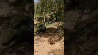 Big crash #mountainbike #asmr #jumps...