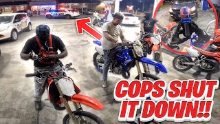 COPS SHUT DOWN GAS STATION IN BALTIMORE!! *WE...