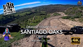 MTB Riding Chutes At The Oaks, January 22, 2023