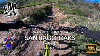 MTB Riding Barham At The Oaks, January 22, 2023