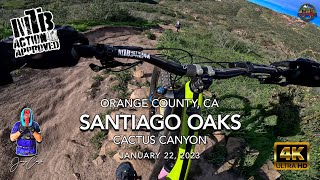 MTB Riding Cactus At The Oaks, January 22, 2023