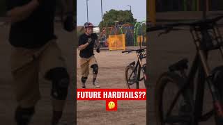 THE FUTURE OF MTB HARDTAILS??  #bikes #crash...