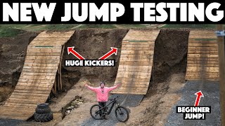 TESTING A PERFECT NEW BIKE PARK TRAIL!!