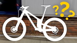 collecting a new mountain bike!