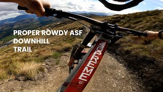 A proper Rowdy ASF Downhill trail that demands...