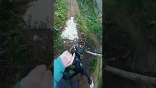 This Drop Got Bigger!  #mtb #gopro #shorts