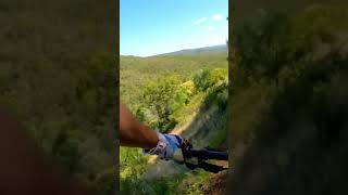 Cliff edge trail #mountainbike #asmr...
