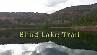 Blind Lake MTB Trail Boulder Mountains Utah