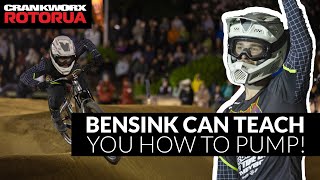 BENSINK CAN TEACH YOU HOW TO PUMP!