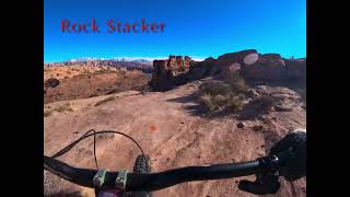 Rock Stacker MTB Trail Moab Utah