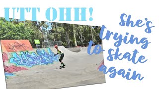 Learning to skateboard in my sixties