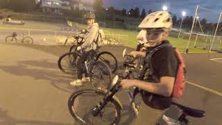 15 Sep 2022 Spydeberg Pumptrack - swapping bikes