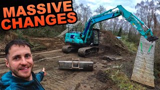 MAKING SOME BIG CHANGES AT MY MTB COMPOUND!!!