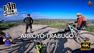 MTB Riding Rage and Spitfire, Arroyo-Trabuco,...