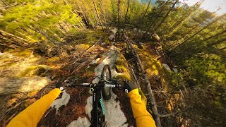 Shredding favourite trails in my backyard!...