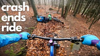 This MTB ride wasn't meant to end like this...
