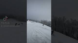final round skibike race