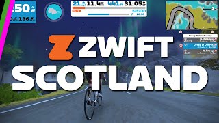 NEW Zwift Scotland World Preview // Riding the...