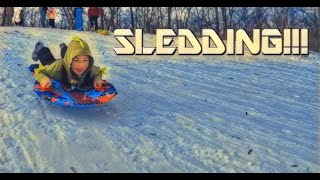 The Joy Of Sledding!