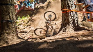 5 Minutes at a Brutal Downhill MTB Race in New...