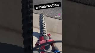 Wibbly Wobbly Tire #shortsvideo