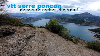 vtt serre poncon rocher chabrand