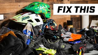 Garage Organization For Mountain Bikers
