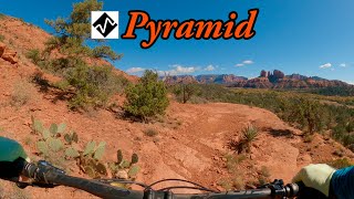 Scenic, Ledgy MTB in Sedona, AZ - Pyramid