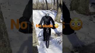 Fun times crossing an icy creek without...