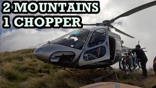 2 MOUNTAINS 1 CHOPPER - HELI BIKE NZ !