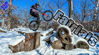 Fatbike Trials and Pillow Lines - Snowy Skookum AF