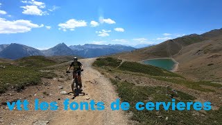 vtt les fonts cervieres , montgenevre vers la chau