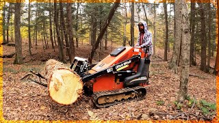 Moving Logs Out Of the Woods To Have Them...