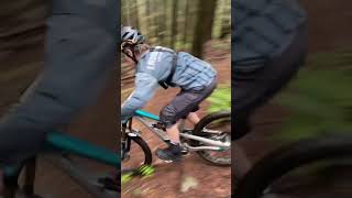 Wet slab on the shore #mountainbiking #mtb...