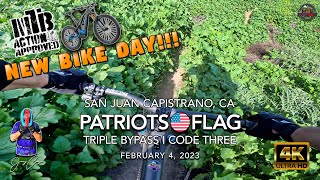 MTB Riding Triple Bypass + Code 3, Patriots...