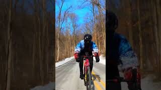 #snow #newvideo #mondayvibes #roadbike