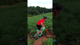 DJI on follow me mode #dji #MTB