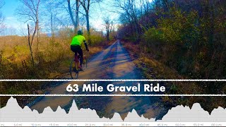 63 Mile Gravel Ride at Greenridge State Forest