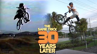 Sending Mid-School BMX Tricks From 30 Years Ago