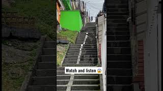 RAW stair gapping ￼like a champ ￼