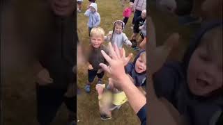 These kids were hyped on MTB!! #shorts