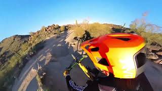 MTB insta 360 camera @ south mountain phoenix