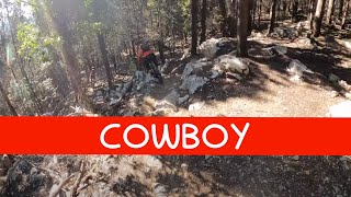 MTB Travalle 11.02.2023 sentiero COWBOY