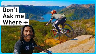 Don't ask where this MTB spot is, but GO ride...